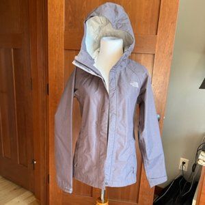 The North Face Women's Windbreaker with Hood Dry Vent DK Tan and White XS A+++++